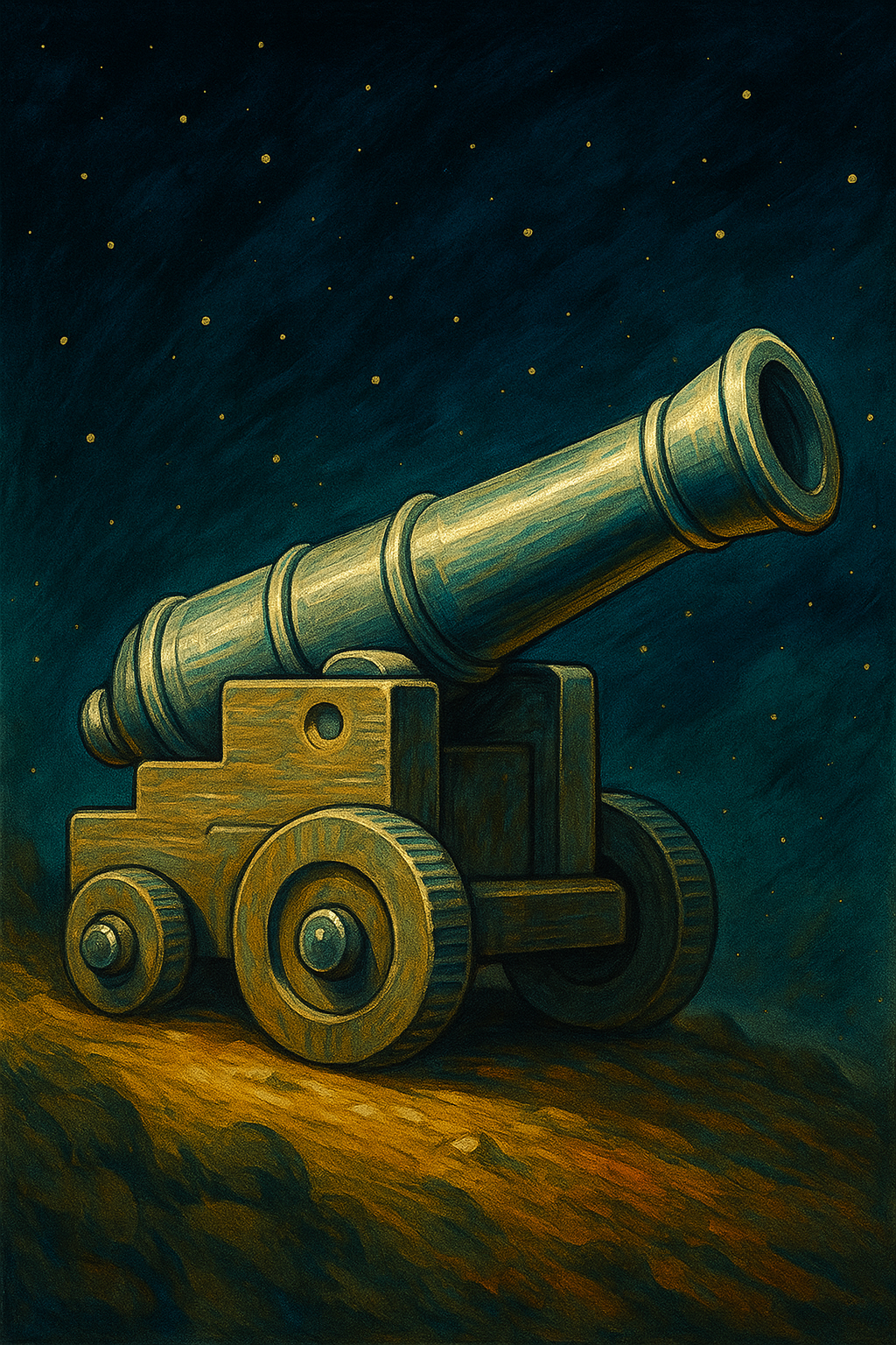 Precision Machined Miniature Cannon